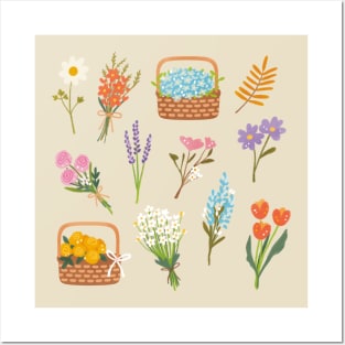 Spring Florals Posters and Art